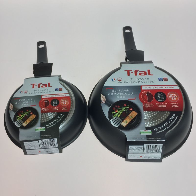 中古】 T-fal ティファール IH ガス火対応 インスパイア ・ジェット