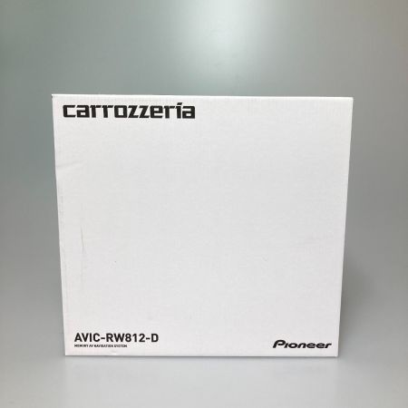  Pioneer パイオニア carrozzeria カロッツェリア 楽ナビ メモリーナビ AVIC-RW812-D 467