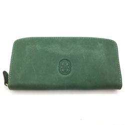 ◎◎ Dakota ダコタ イデーア 小銭入れ付き長財布 ラウンドファスナー式  グリーン Bランク