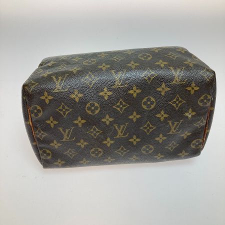  LOUIS VUITTON ルイヴィトン モノグラム スピーディ25 ハンドバッグ ジップ引き手・ハンドル根革破損 M41528 ブラウン