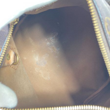  LOUIS VUITTON ルイヴィトン モノグラム スピーディ25 ハンドバッグ ジップ引き手・ハンドル根革破損 M41528 ブラウン