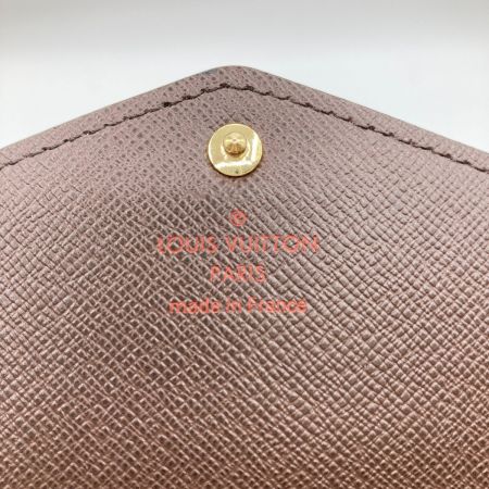  LOUIS VUITTON ルイヴィトン ダミエ ポルトフォイユ サラ 財布 長財布 N63209 ブラウン