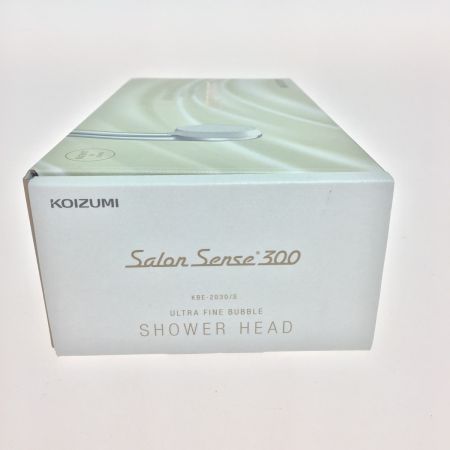  KOIZUMI ウルトラファインバブルシャワーヘッド Salon Sense300 シルバー KBE-2030-S 未使用品