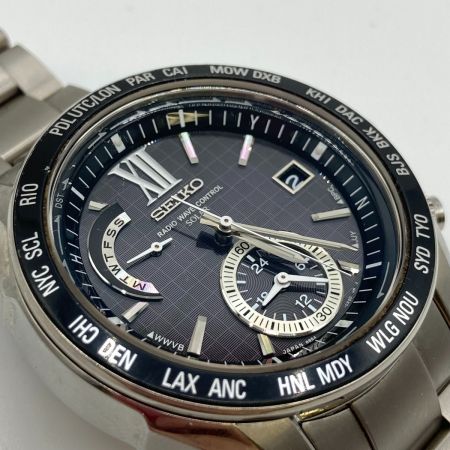SEIKO セイコー ブライツ 電波ソーラー メンズ 腕時計 8B54-0AG0