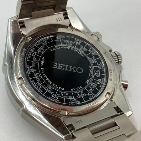  SEIKO セイコー ブライツ 電波ソーラー メンズ 腕時計 8B54-0AG0