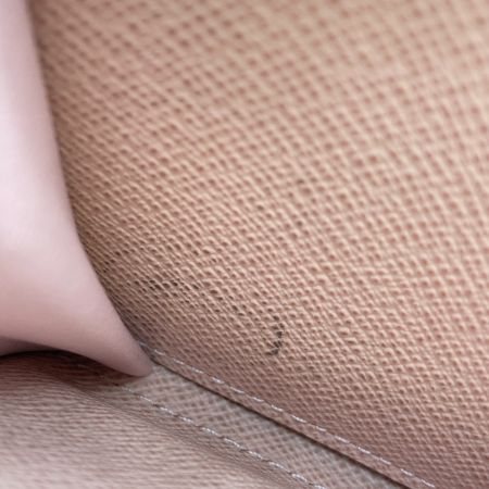  LOUIS VUITTON ルイヴィトン ダミエ ジッピーコインパース スタッズ ローズバレリーヌ コインケース 財布 N60250 ブラウン x ピンク