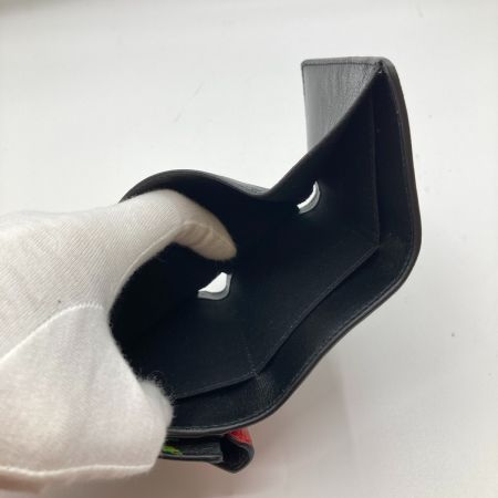  BALENCIAGA バレンシアガ ペーパーミニウォレット 3つ折り財布 箱・布袋付 391446 ブラック