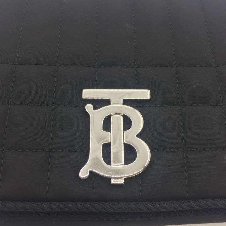 BURBERRY バーバリー キルティング TB チェーン ショルダースモール ローラバッグ ブラック 中古品｜中古｜なんでもリサイクルビッグバン