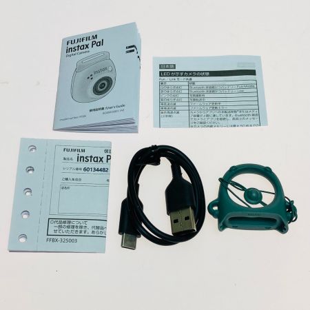  FUJIFILM フジフィルム インスタントカメラ チェキ instax Pal ピスタチオグリーン