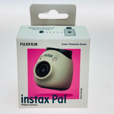  FUJIFILM フジフィルム インスタントカメラ チェキ instax Pal ピスタチオグリーン