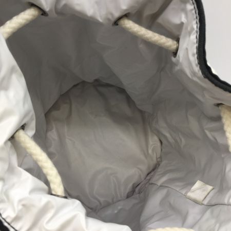  CHANEL シャネル ショルダーバッグ  　ロゴプリント　ノベルティ巾着ショルダー ブラック