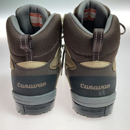  CARAVAN キャラバン トレッキングシューズ 25cm C1-02S ブラウン