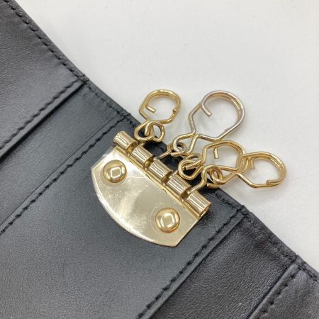  Vivienne Westwood ヴィヴィアン・ウエストウッド サフィアーノ キーケース 4連 箱付 51020001-L0040 ブラック