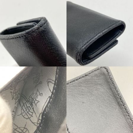  Vivienne Westwood ヴィヴィアン・ウエストウッド サフィアーノ キーケース 4連 箱付 51020001-L0040 ブラック