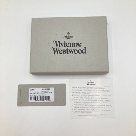 Vivienne Westwood ヴィヴィアン・ウエストウッド カードケース 箱付 51110023 ブラック