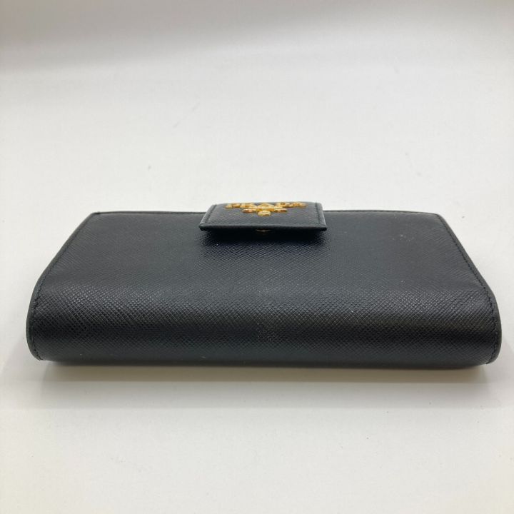プラダブラック二つ折り財布 1ML005 【公式通販】