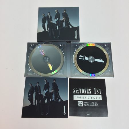   SixTONES 1ST 初回盤A:原石盤(CD+DVD)アルバム 中古品