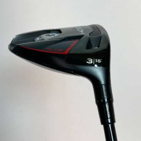  TaylorMade テーラーメイド STEALTH2 PLUS ステルス2 プラス 3FW 15° フェアウェイウッド HZRDUS 6.5(X相当) カバー付