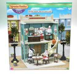 ◎◎  シルバニアファミリー　街の素敵なレストラン 海外版パッケージ　中古品 Sランク