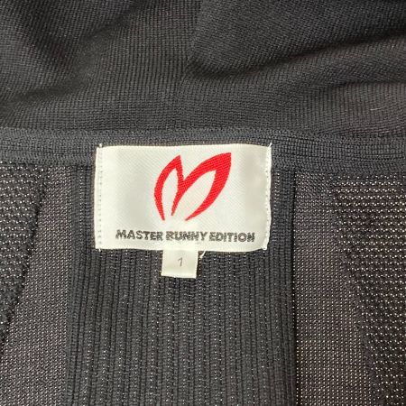  Master Bunny Edition マスターバニーエディション フルジップパーカー サイズ1 ブラック