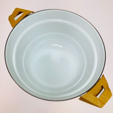  FUJIHORO フジホーロー ホーロー鍋 27cm ホワイト ビームスプラスシリーズ BMP-27FW・W