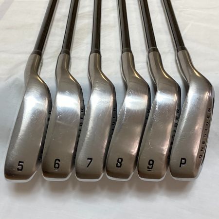  TURUYA ONESIDER DS ワンサイダー DS 5-9.P 6本 アイアンセット オリジナルカーボン S