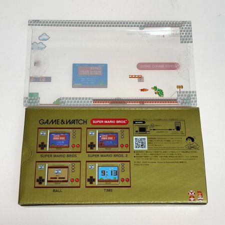  任天堂 ニンテンドー ゲーム&ウォッチ スーパーマリオブラザーズ