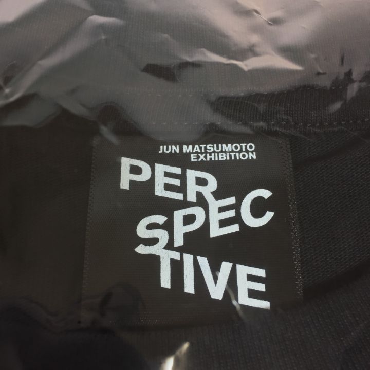松本潤 PERSPECTIVE 展覧会 ロングTシャツ レディース ブラック 未使用