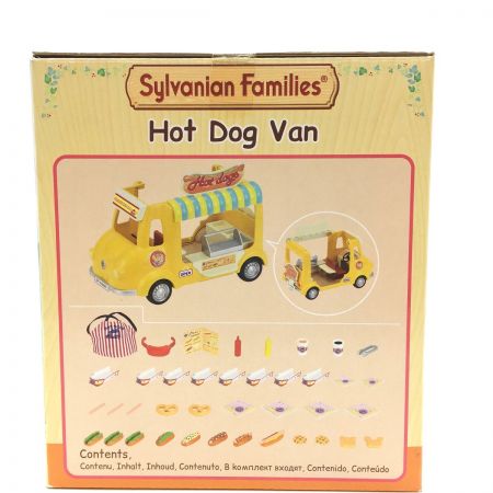   シルバニアファミリー 海外版 HOT DOG VAN ホットドックカー 未開封品　外箱ダメージあり