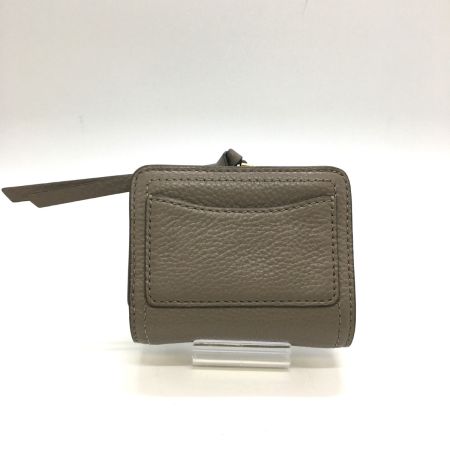  MARC JACOBS マークジェイコブス  2つ折り財布  グレー