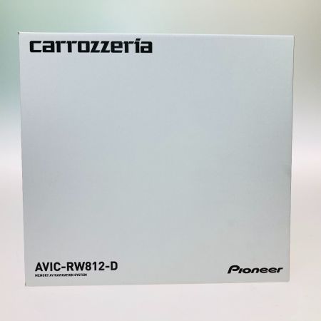 Pioneer パイオニア carrozzeria カロッツェリア 楽ナビ カーナビ AVIC-RW812-D