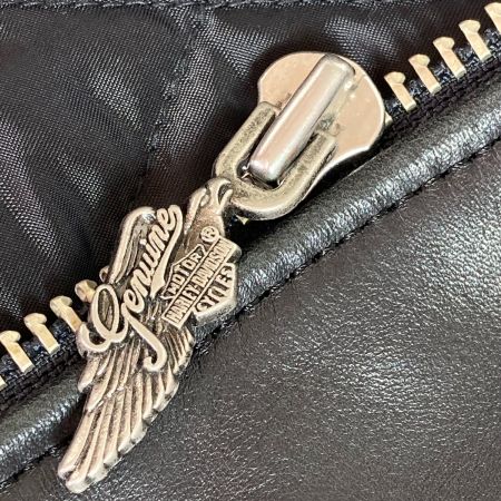  HARLEY-DAVIDSON ハーレーダビッドソン シングル ライダースジャケット M 牛革 3099182