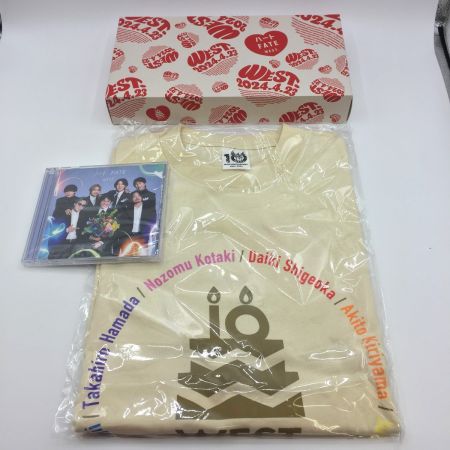   WEST. ハート/FATE 10thAnniversary SPECIAL BOX 通販限定盤(CD+DVD) Tシャツ付/CD未開封
