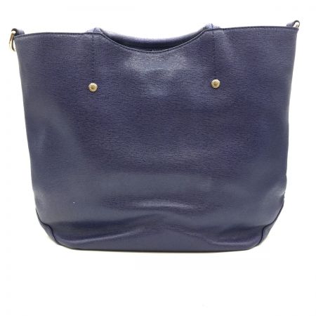  FURLA フルラ  ハンドバッグ ショルダーバッグ 2way レザー 紺 ネイビー  198847 ネイビー 付属のショルダー用ストラップなし
