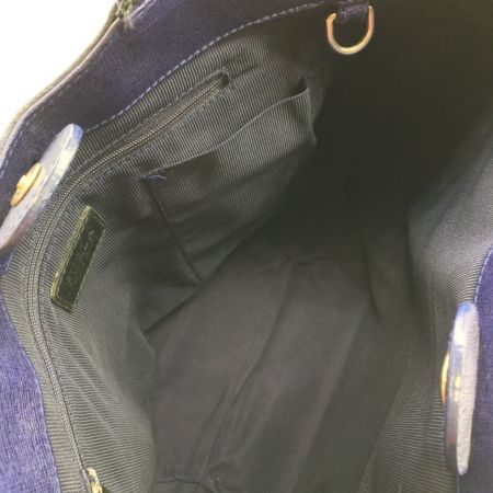  FURLA フルラ  ハンドバッグ ショルダーバッグ 2way レザー 紺 ネイビー  198847 ネイビー 付属のショルダー用ストラップなし