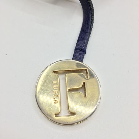  FURLA フルラ  ハンドバッグ ショルダーバッグ 2way レザー 紺 ネイビー  198847 ネイビー 付属のショルダー用ストラップなし