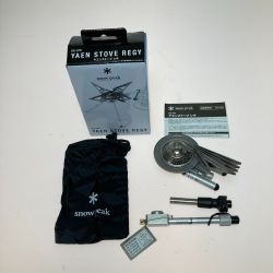 ◎◎ snowpeak スノーピーク ヤエンストーブ レギ シングルバーナー GS-370 シルバー Sランク