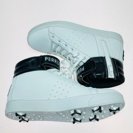  PEARLY GATES パーリーゲイツ ハイカット ゴルフシューズ 22.5cm 053-7992804  ブラック x ホワイト