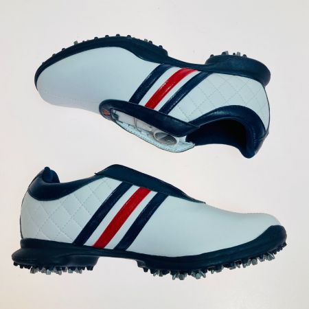  adidas アディダス レディース ゴルフシューズ ダイヤル式スパイク 22.5cm Q44805 ホワイト