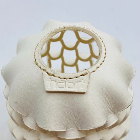  Habit Leather キヌガサシェード ホワイト 型崩れ有