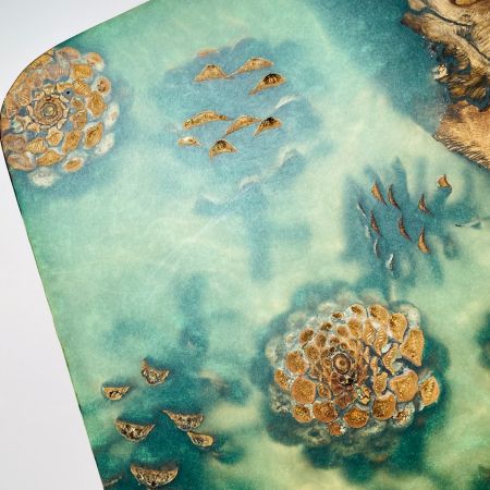  8A GARAGE レジンカッティングボード Holiday Design