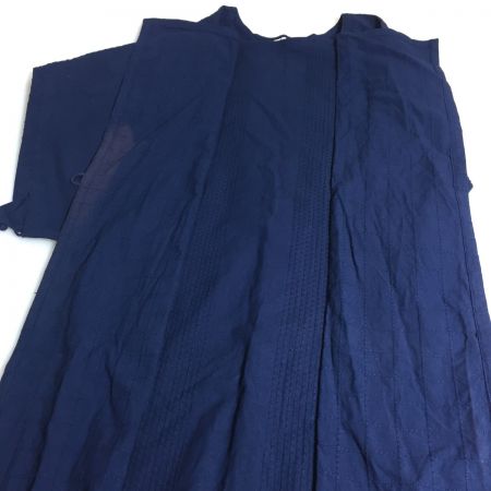  i.s issey miyake 長袖ワンピース  サイズ9 RM21024 ネイビー 色褪せあり