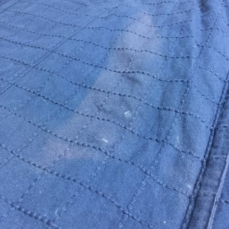  i.s issey miyake 長袖ワンピース  サイズ9 RM21024 ネイビー 色褪せあり