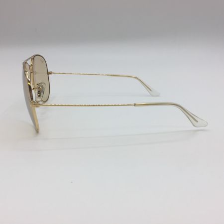  RAY-BAN レイバン サングラス　ゴールド　RB3025 アビエーター  RB3025 ケース付き　中古品