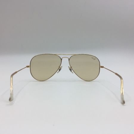  RAY-BAN レイバン サングラス　ゴールド　RB3025 アビエーター  RB3025 ケース付き　中古品