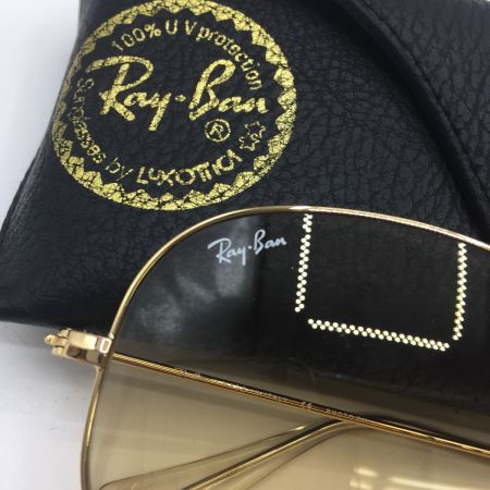  RAY-BAN レイバン サングラス　ゴールド　RB3025 アビエーター  RB3025 ケース付き　中古品