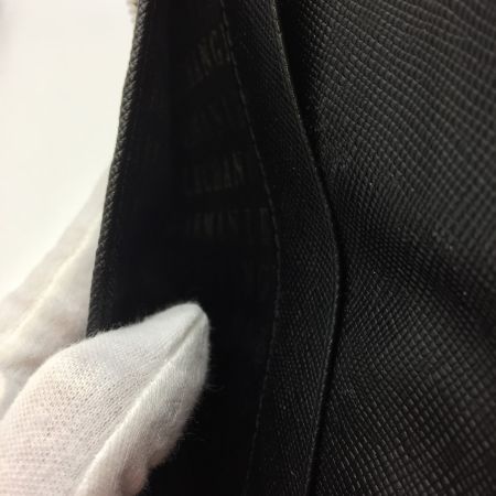  ARMANI EXCHANGE アルマーニエクスチェンジ ラウンドファスナー長財布  Black メンズ 958055-C C843 箱付き