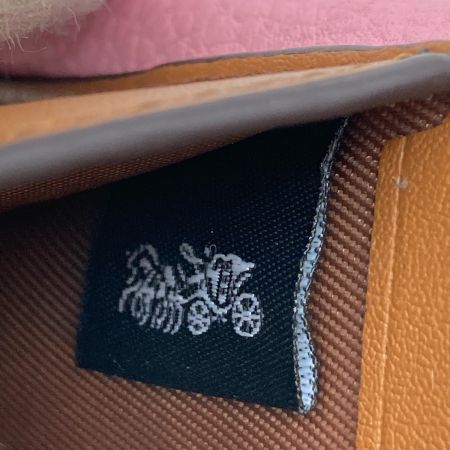  COACH コーチ カラーブロック シグネチャー 2つ折り財布 ミニ財布 CF472 ベージュ×ピンク