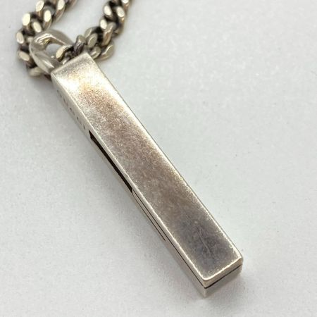  GUCCI グッチ カットアウトG ネックレス ペンダント シルバー925 50cm ユニセックス 箱・布袋付