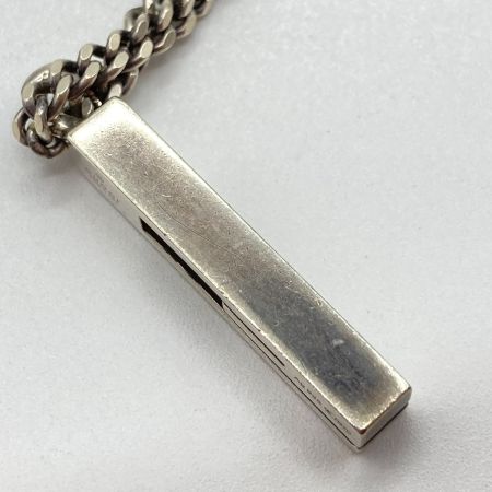  GUCCI グッチ カットアウトG ネックレス ペンダント シルバー925 50cm ユニセックス 箱・布袋付